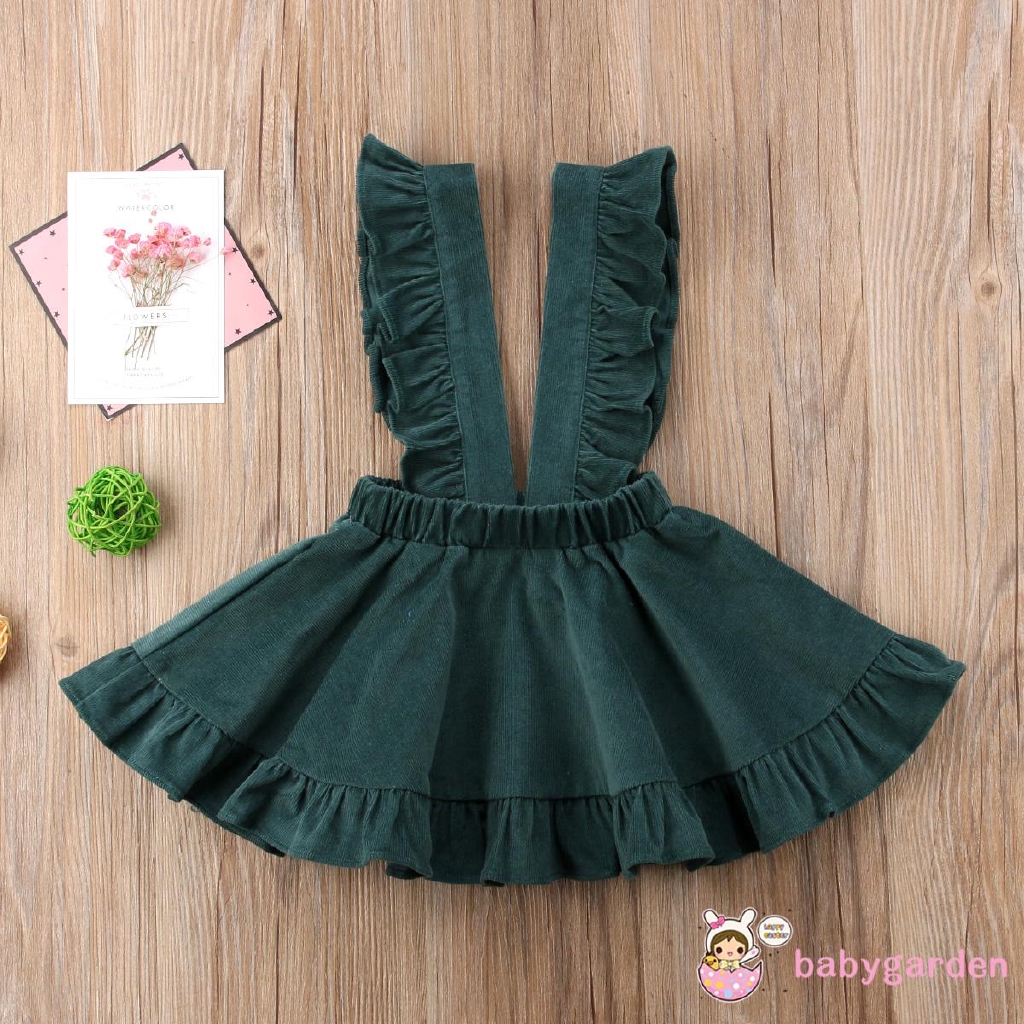 Đầm Yếm Hai Dây Cho Bé Gái