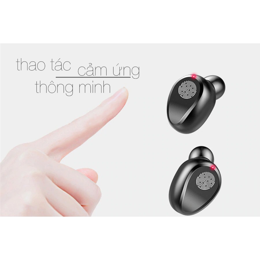 Tai Nghe Bluetooth Amoi F9 Pro Max /R3 Quốc Tế - Tiếng anh - BLT 5.0 - Freeship, Chống nước, chống ồn, có DAC