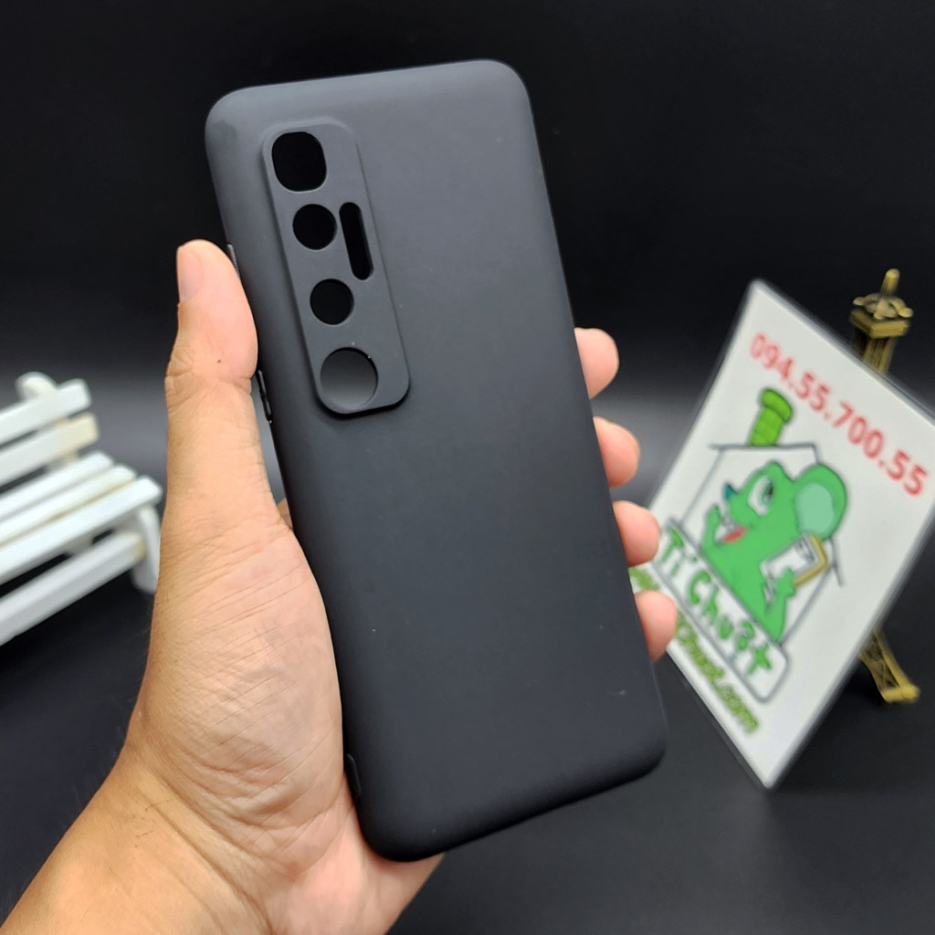 [Loại Tốt-Ảnh Thật] Ốp lưng Xiaomi Mi 10 ULTRA Dẻo Đen Nhám Mịn