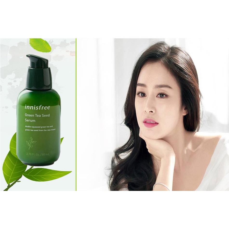 Serum trà xanh INNISFREE 80ML tinh chất dưỡng ẩm phục hồi da mụn