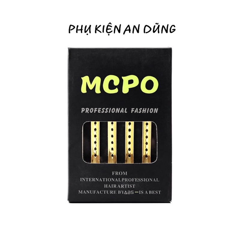 Kẹp Vịt Chia Tóc MCPRO Vỉ 12 Chiếc Siêu Chắc Chắn Xịn Xò (Vỉ 12 Cái)