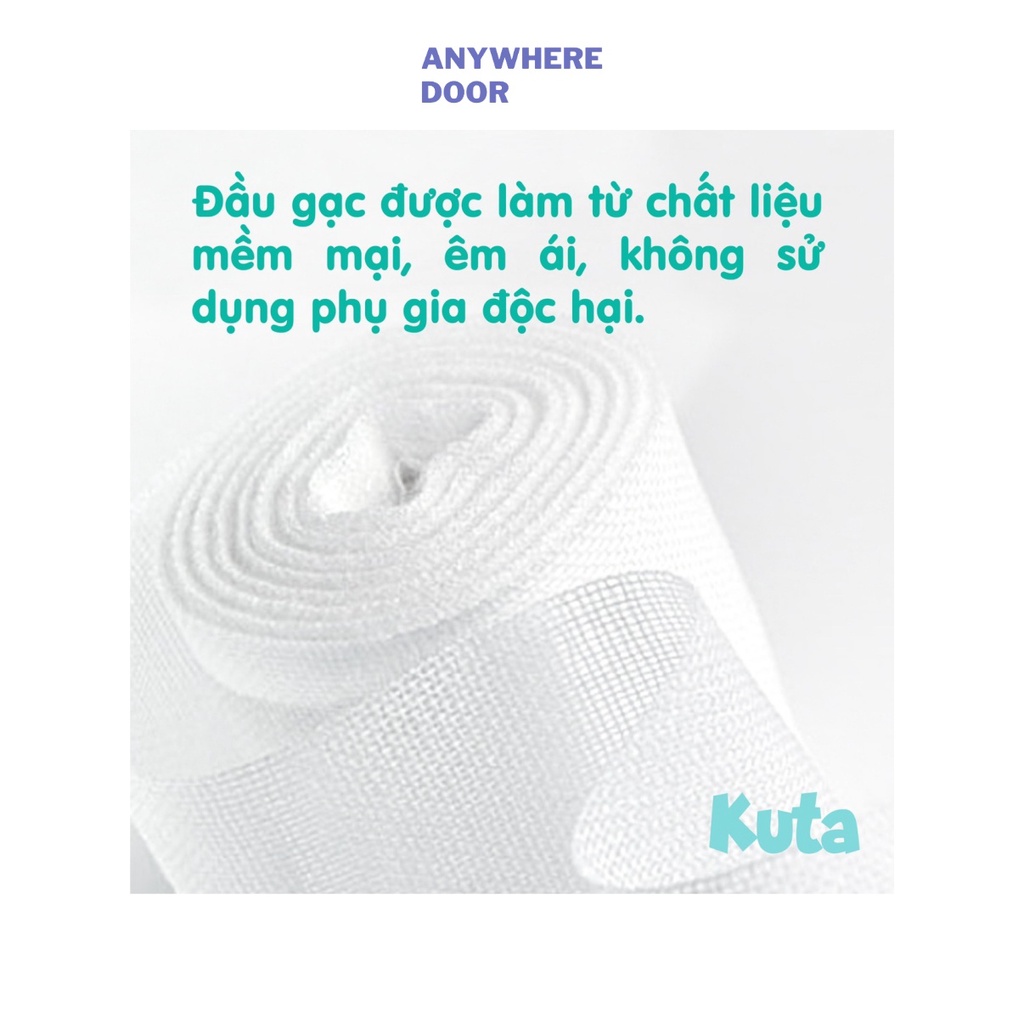 Gạc rơ lưỡi Kuta cho bé từ sơ sinh (30 chiếc/ hộp)