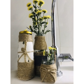 5m dây thừng trang trí lọ hoa hand made
