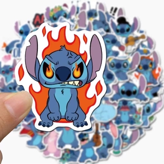 Nhãn Dán Trang Trí Hình Stitch Đáng Yêu