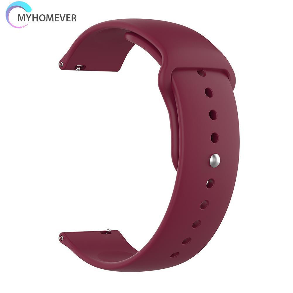 myhomever 18mm Silicone Wrist Strap Watchband Replacement for Huawei Honor B5/S1/FIT