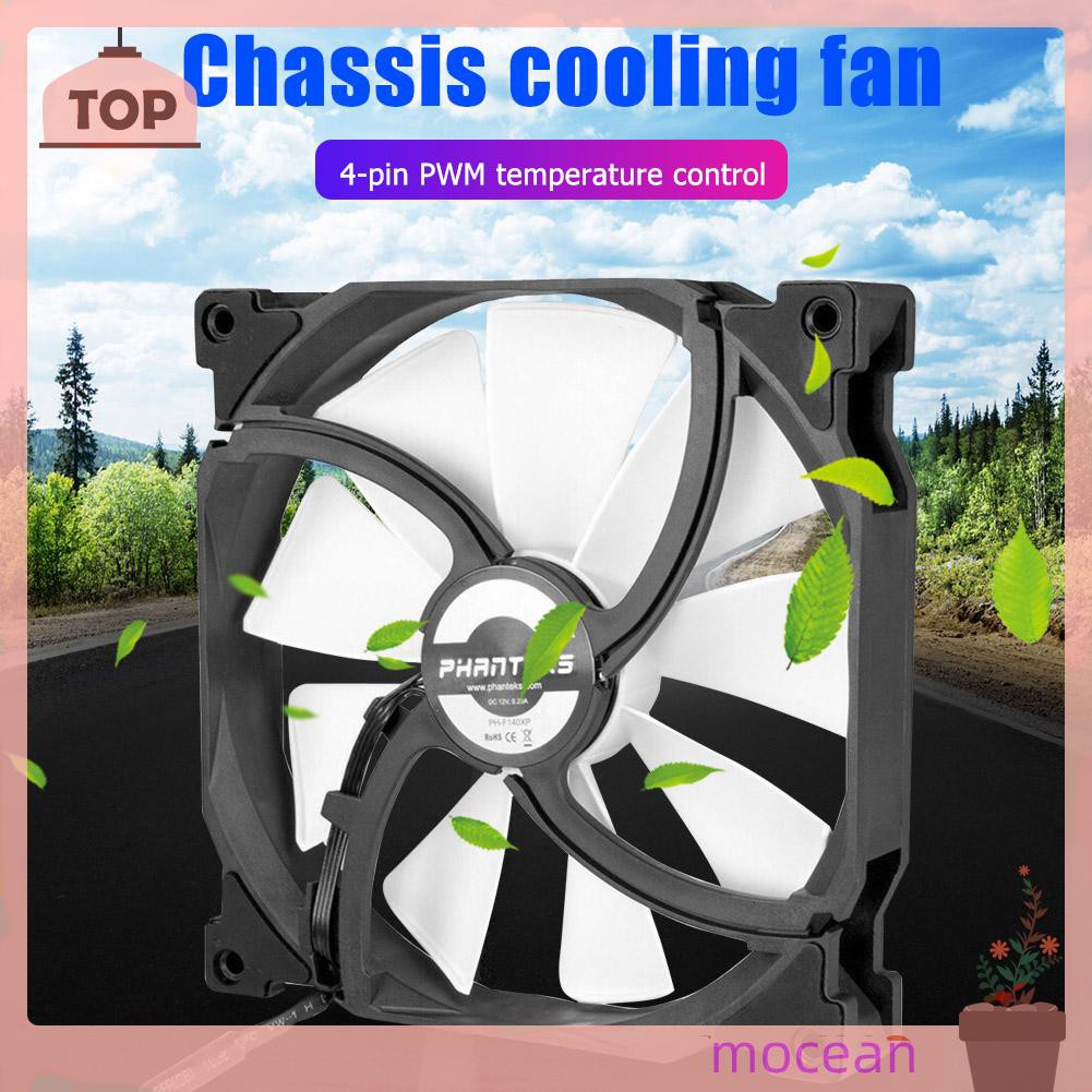 Mocean Quạt Tản Nhiệt Để Bàn 120mm / 140mm 4 Pin Pwm 12v