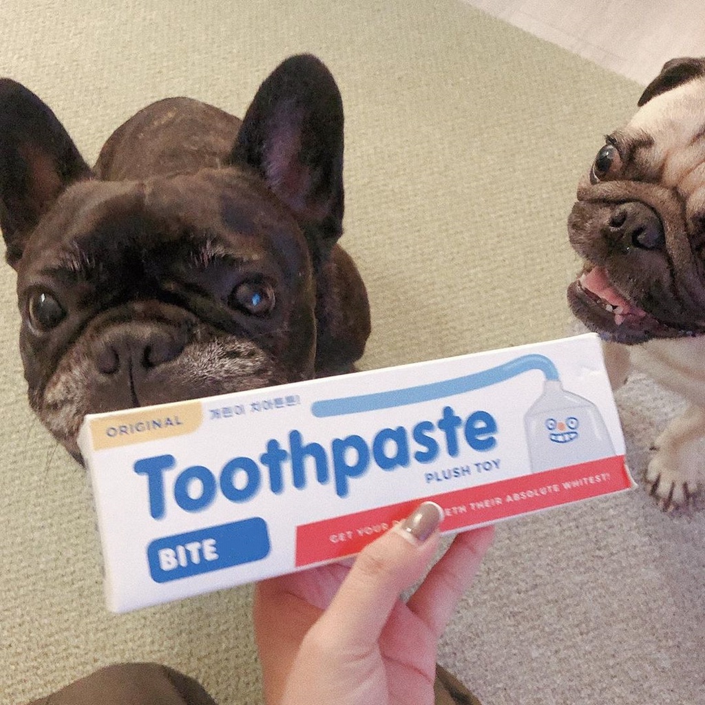 Đồ Chơi Hình Kem Đánh Răng Hàn Quốc Dễ Thương Cho Thú Cưng