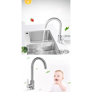 Vòi rửa bát nóng lạnh Zento SUS5563