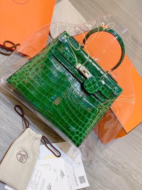 Túi Hm Kelly Cá Xấu Size 28