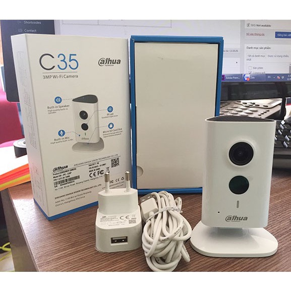 Camera IP Dahua C15P/C35P 1.3MP/3.0MP lắp đặt trong nhà, góc rộng | BigBuy360 - bigbuy360.vn
