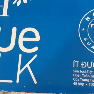 Thùng 48 hộp sữa tươi tiệt trùng ít đường TH true MILK 110ml
