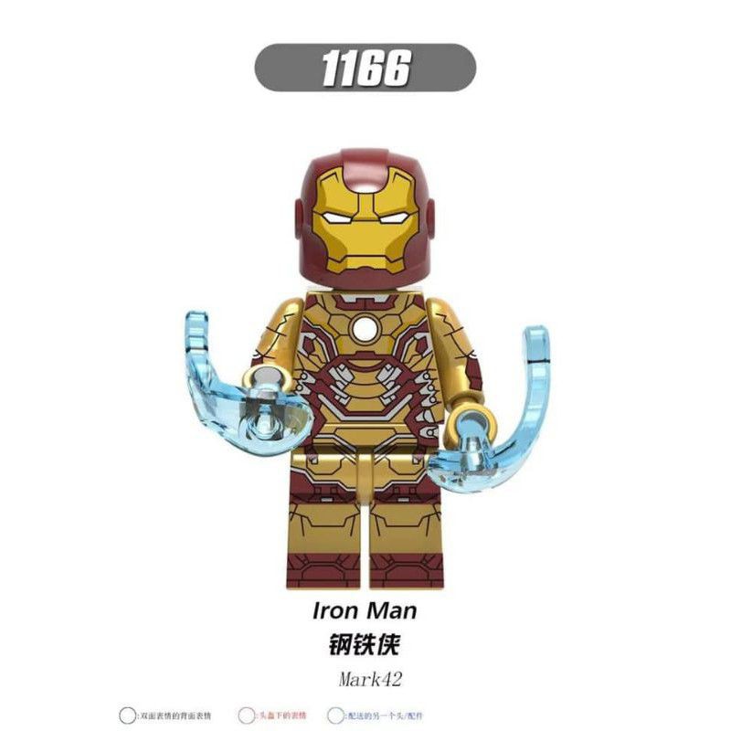 Mô Hình Đồ Chơi Lego Iron Man Mark 42 Prodigal Son No Dus Mk 42