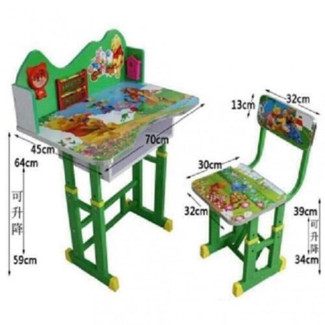 Bàn Học Sinh Họa Tiết Đẹp | BigBuy360 - bigbuy360.vn