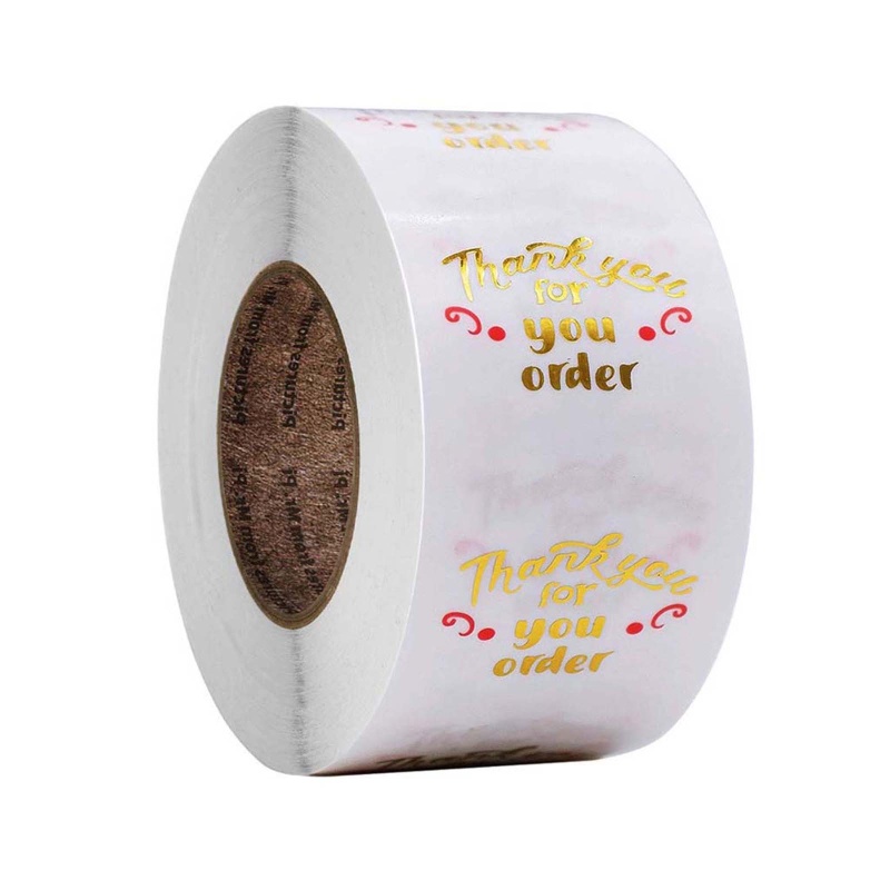 Nhãn Dán Giấy Kraft Phân Loại Lọ Thủy Tinh Văn Phòng Phẩm Giáng Sinh 1 &quot;