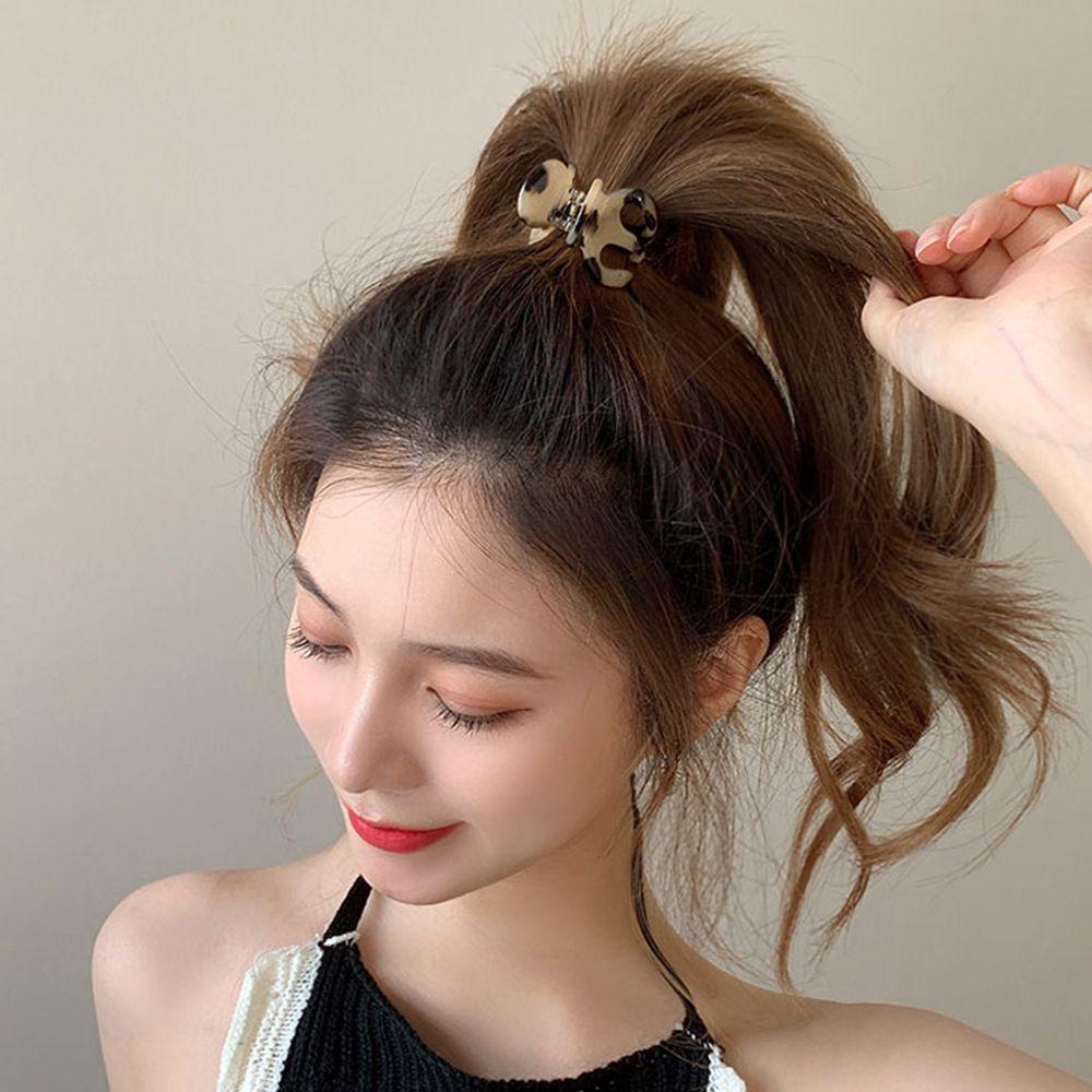 Kẹp Tóc Móng Vuốt Đuôi Ngựa Nhỏ Thời Trang Cổ Điển Sang Trọng Dành Cho Bạn Nữ MXMUSTY