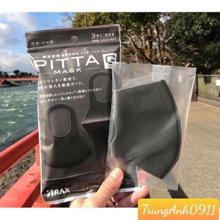 Khẩu Trang Pitta Mask Nhật Bản kháng khuẩn chống tia UV-bụi mịn