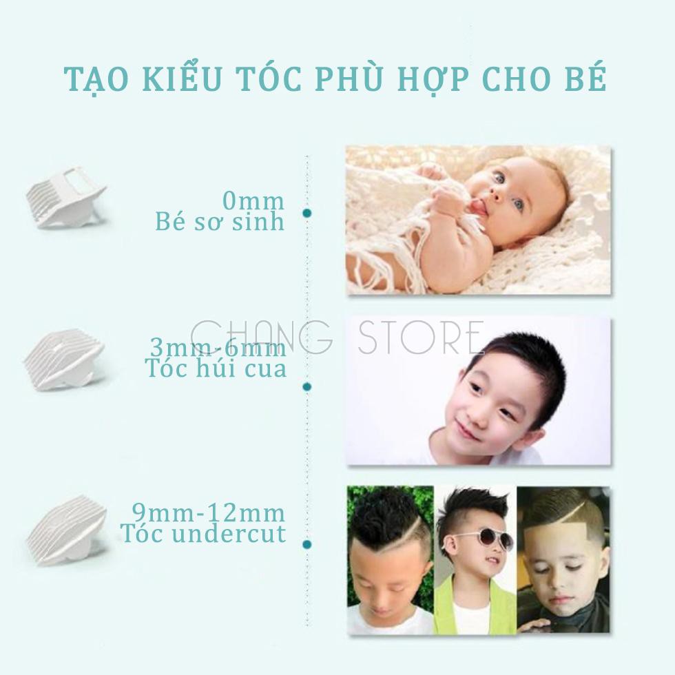 Tông Đơ Cắt Tóc Cho Bé TOIR 102 An Toàn Tiện Lợi