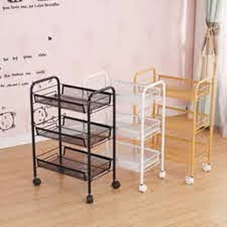 Xe đẩy Spa 3 tầng khay mắt lưới