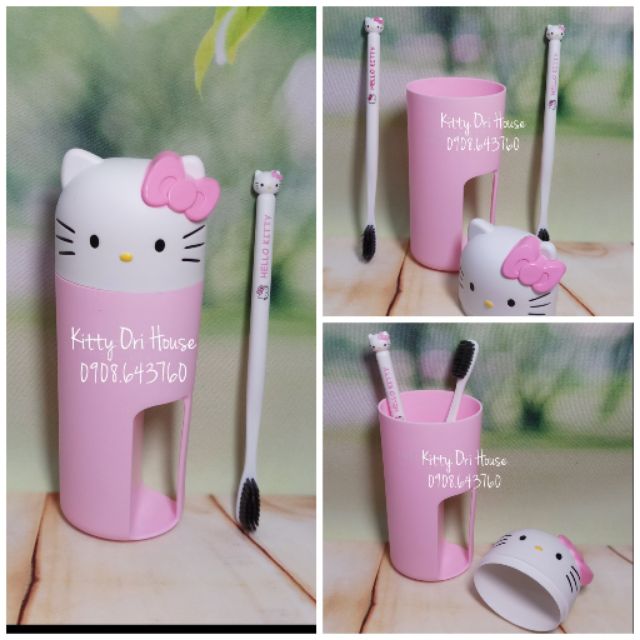 🍀 Set bàn chải du lịch Kitty P0015 🍀