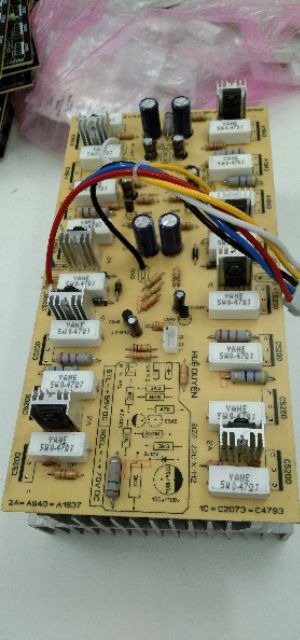 Cục công suất 16 sò 2 kênh 1200w