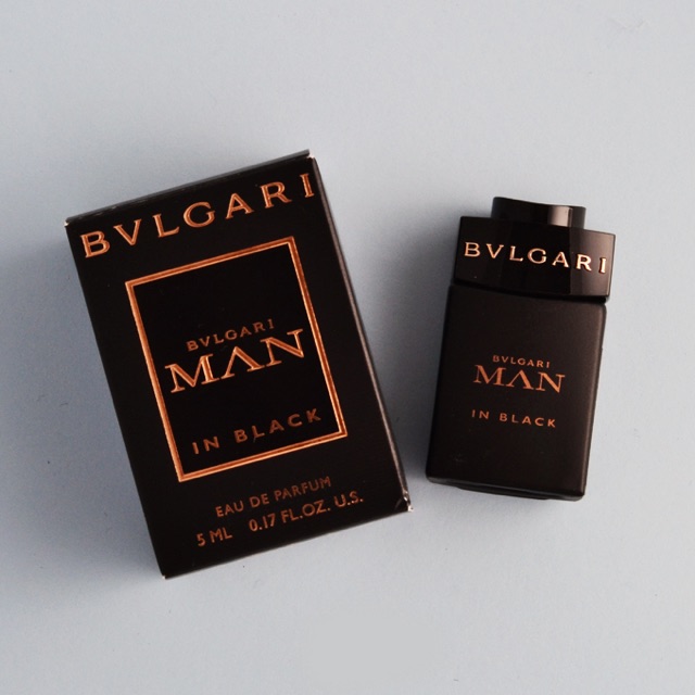 (CHÍNH HÃNG) Nước Hoa Mini Nam Bvlgari Man In Black 5ml for him