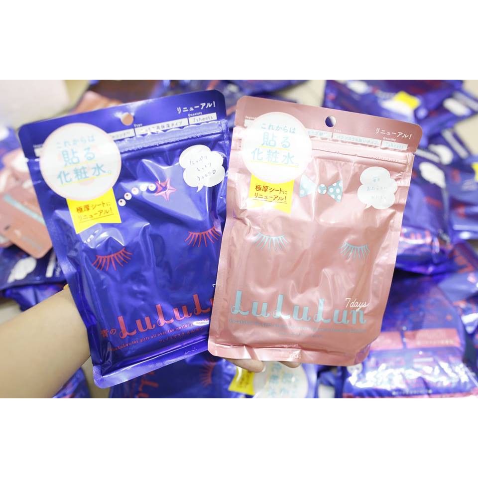 Mặt nạ Lululun Nhật Bản.