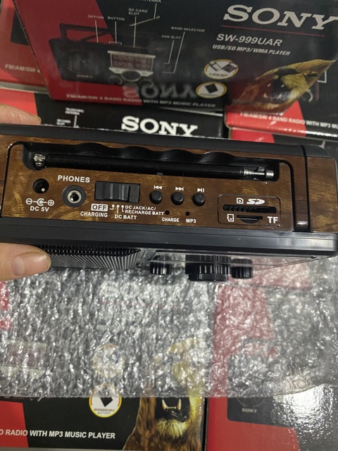 Radio USB thẻ nhớ sony SW-999u