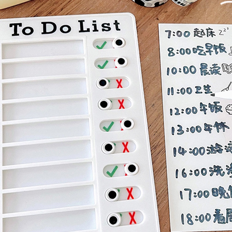 Bảng Ghi Chú Bằng Nhựa Có Thể Thay Thế Cho Nhật Ký DIY