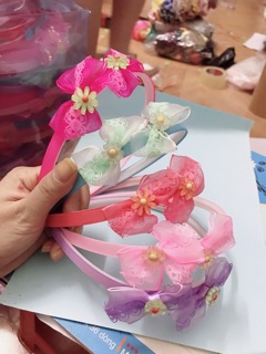 Sỉ 10 cài tóc hoa cho bé