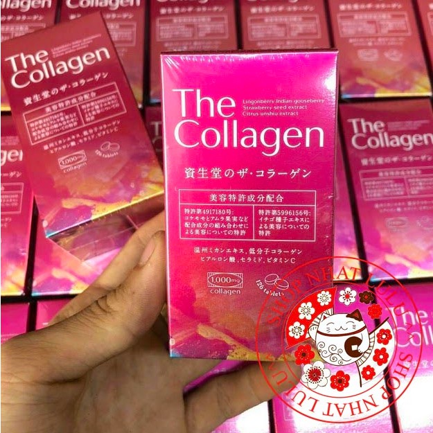 Viên uống Shiseido the collagen 126 viên Nhật bản