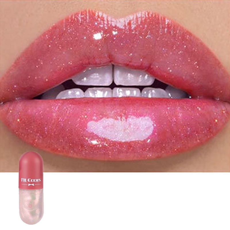 [Hàng mới về] Son bóng dưỡng ẩm trong suốt làm đầy và chăm sóc môi