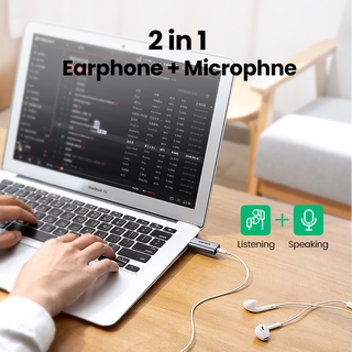 Card âm thanh UGREEN tiêu chuẩn USB 3.5mm