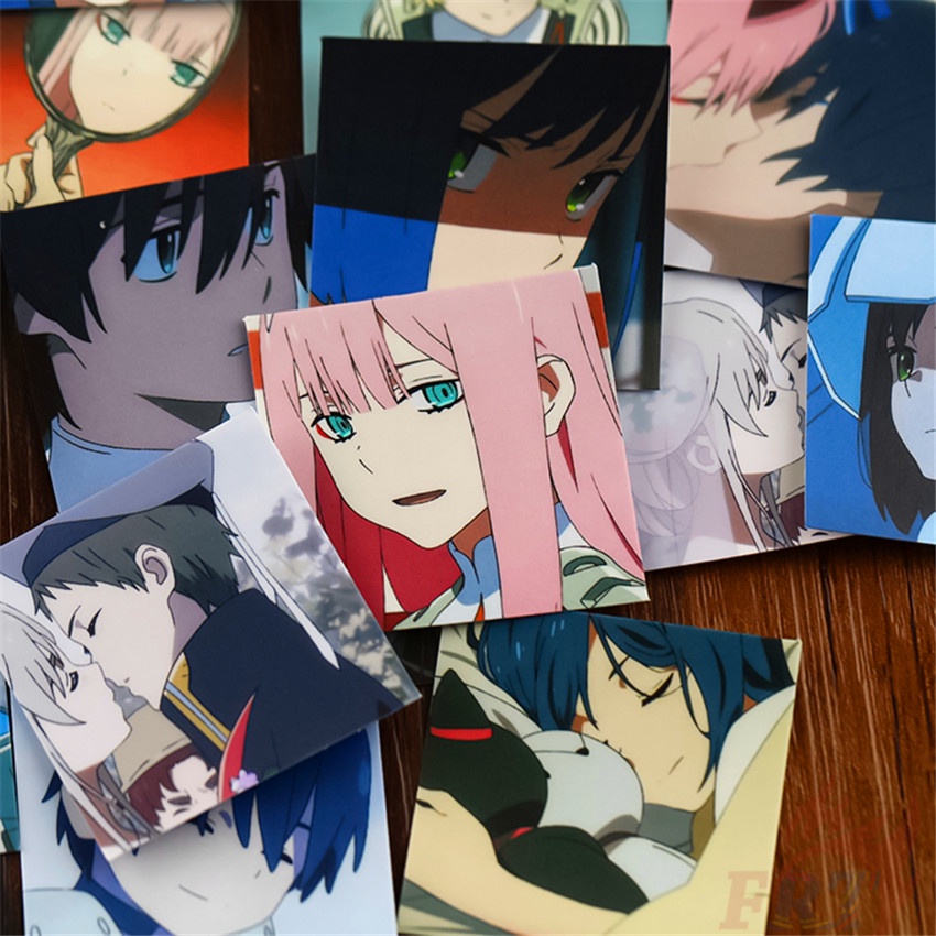 ★★★ DARLING in the FRANXX Q-6 Mini Diary Manual Stickers ★★★  50Pcs/Set DIY Fashion Album Decor Decals Stickers