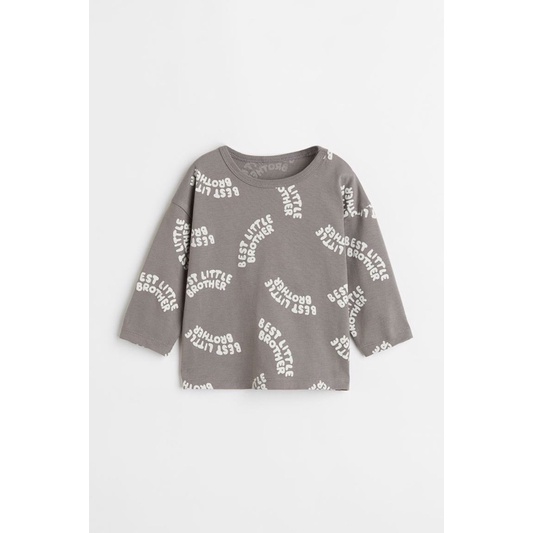 Áo H&M thu đông dài tay siêu xinh cho bé trai