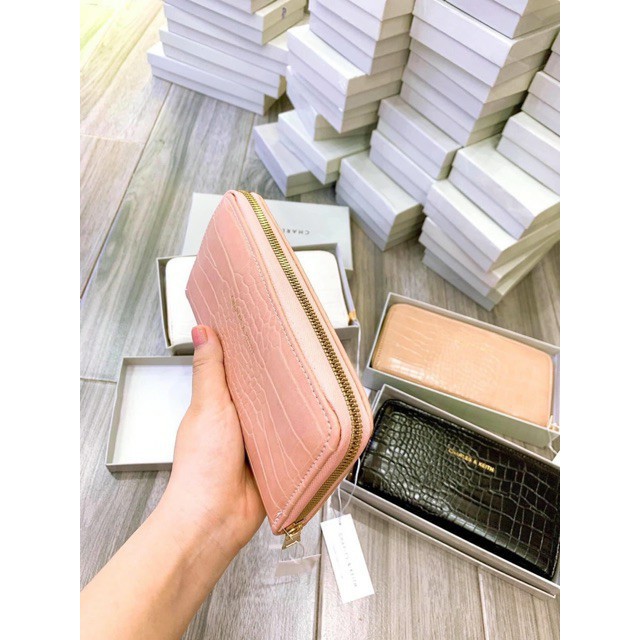 Bóp Ví Dài Cầm Tay Nữ Da Rắn Sang Trọng Phong Cách Hàn Quốc Trắng/Đen/Da/Hồng Kích Thước 18x10 | BigBuy360 - bigbuy360.vn