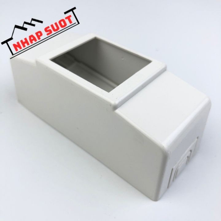 Vỏ Hộp Át Khối Bắt Nổi Cho CB Cóc Aptomat Đen Chống Cháy