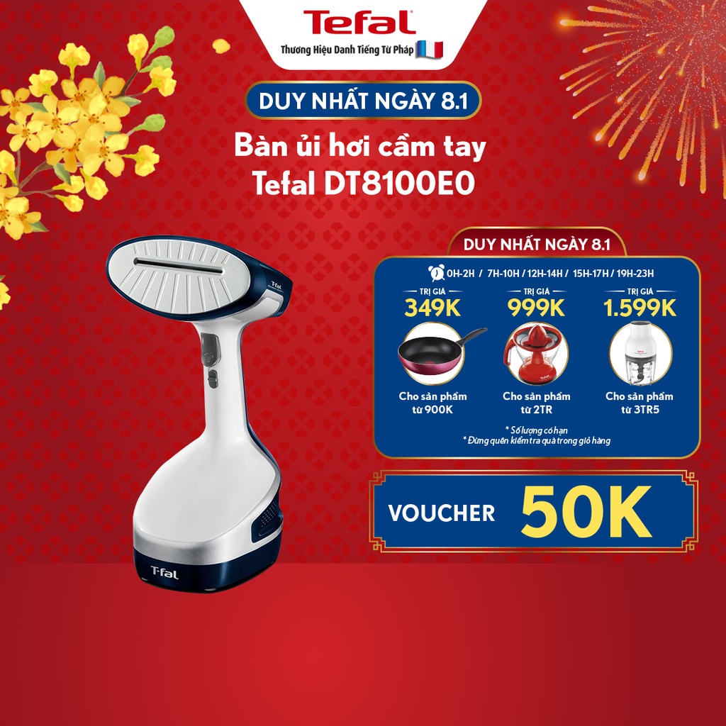 Bàn ủi hơi cầm tay Tefal DT8100E0