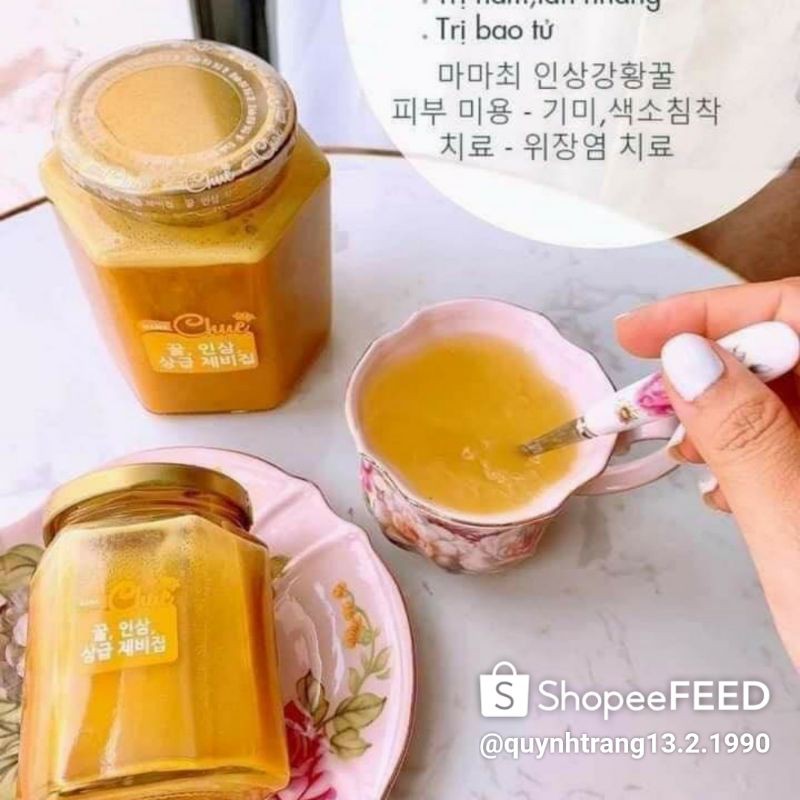 Sâm nghệ mật ong Hàn Quốc Thượng Hạng