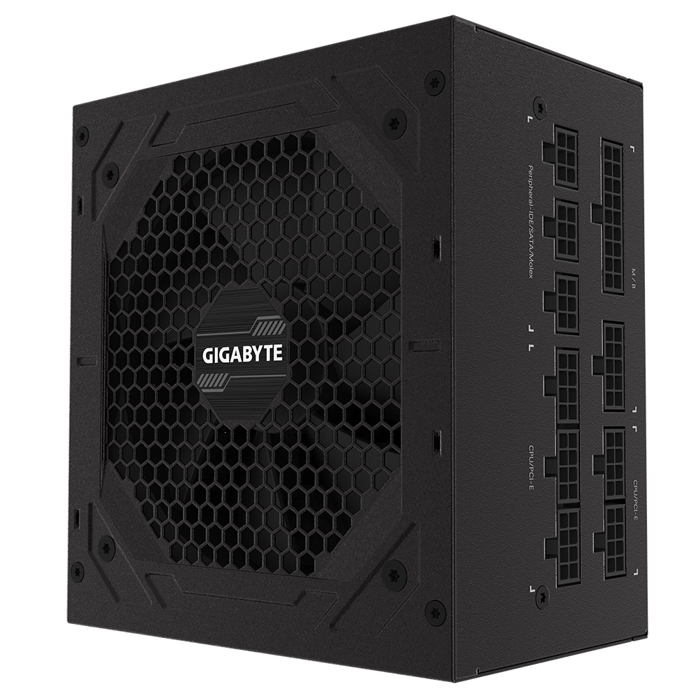 Nguồn máy tính GIGABYTE GP - P1000GM 1000W 80 PLUS GOLD FULL MODULAR CHÍNH HÃNG