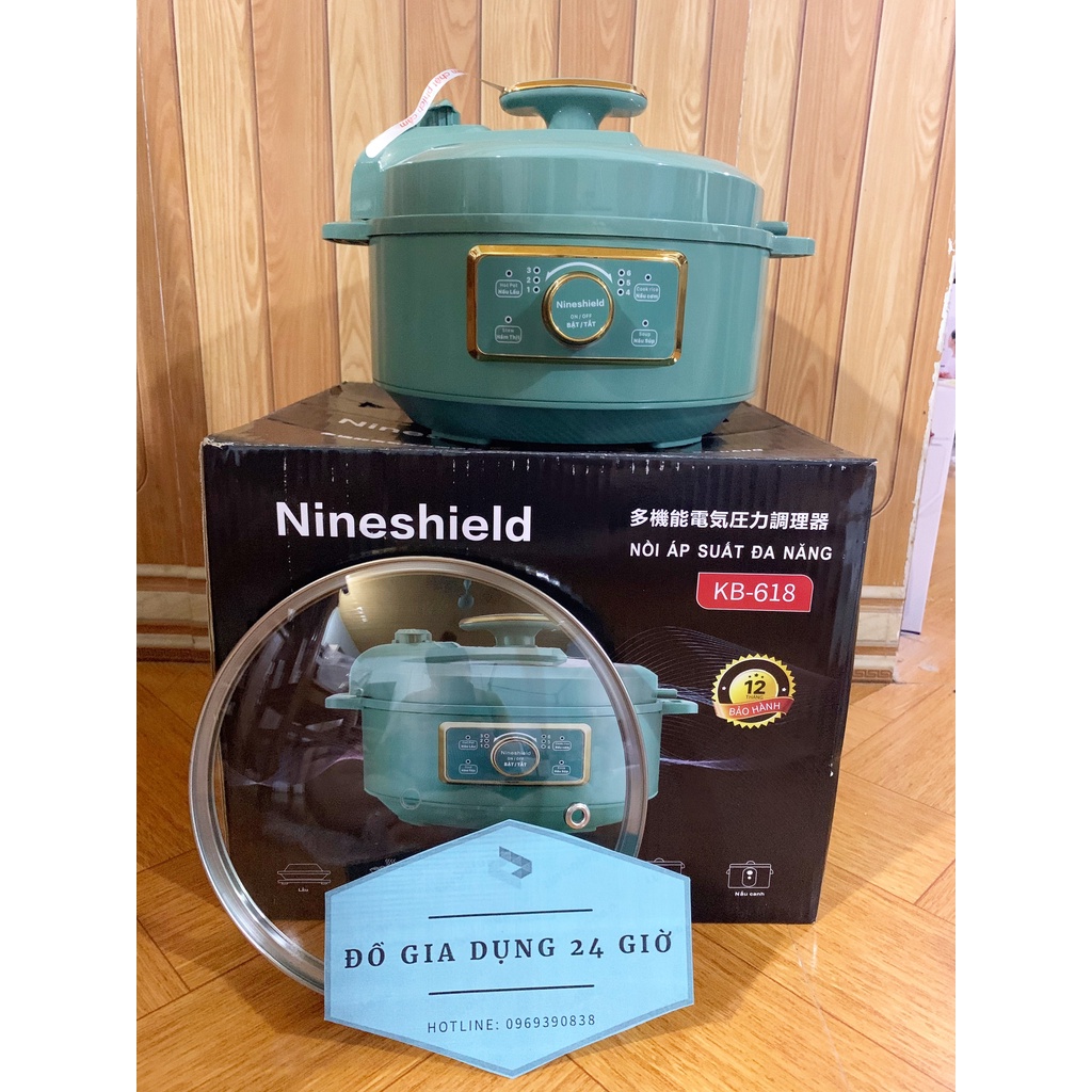 Nồi áp xuất đa năng NINESHIELD - Hàng đảm bảo chất lượng 100%