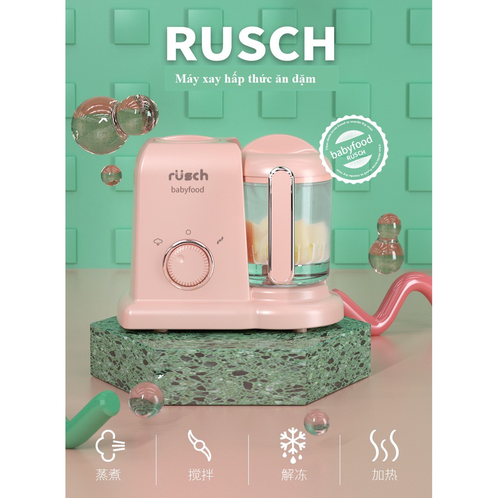 Máy hấp và xay thức ăn cho bé Rush
