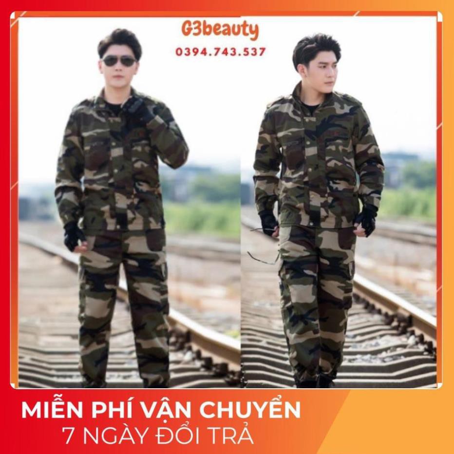 Bộ Quần Áo Kaki Túi Hộp Kiểu Lính US ARMY | BigBuy360 - bigbuy360.vn