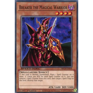 [ Zare Yugioh ] Lá bài thẻ bài SBCB-EN008 - Breaker the Magical Warrior