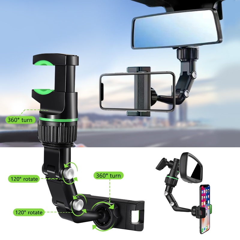 Giá đỡ điện Thoại Trên ô Tô Gắn Taplo Và Cửa Gió điều Hòa, Kẹp điện Thoại ô Tô Cực Kì Chắc Chắn