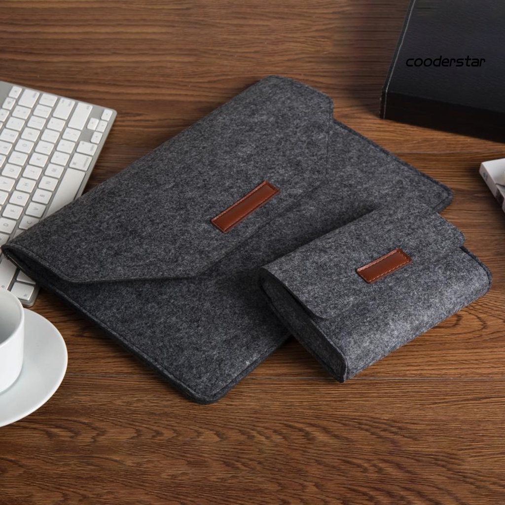 Túi đựng laptop bằng cotton 13 inch chống thấm nước cho Macbook