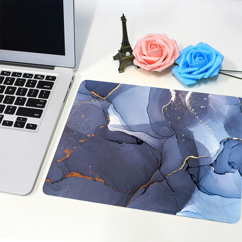 Miếng Lót Chuột Bằng silica gel Họa Tiết Đá Hoa Cương Cho Macbook touchpad