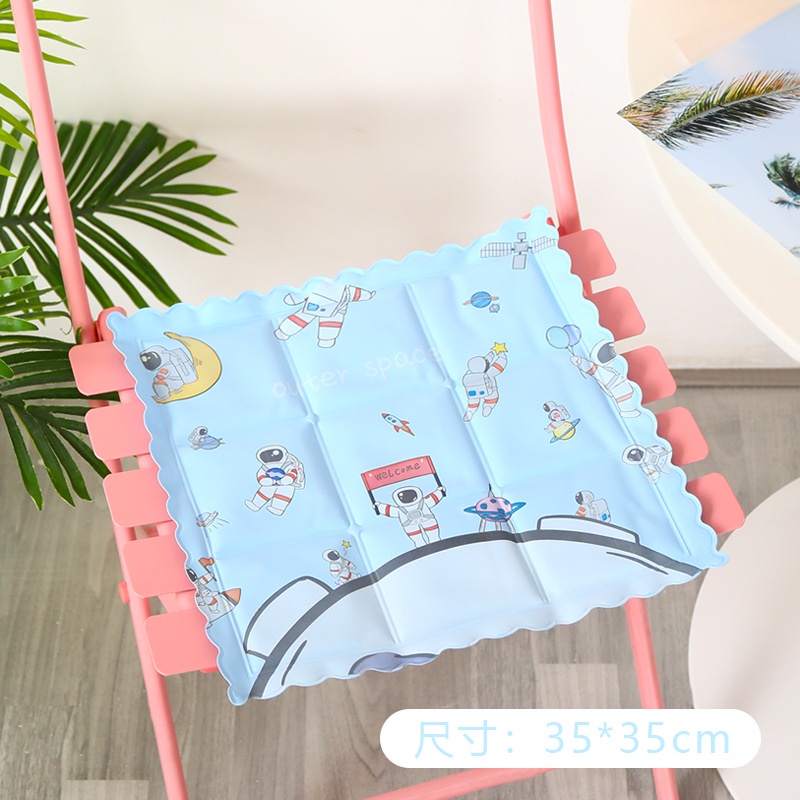 Nệm nước lót ghế văn phòng miếng lót ghế ngồi hình vuông mát lạnh