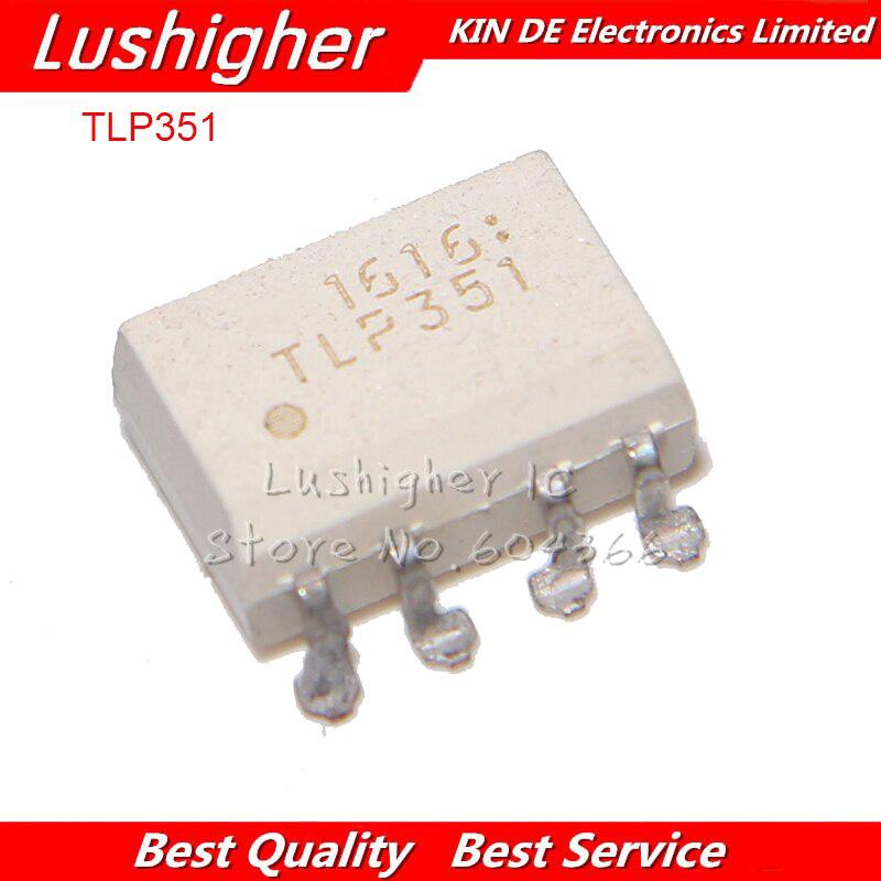 10pcs TLP351 TLP351F TLP351(TP1,F) SOP-8 photoelectric coupler IC