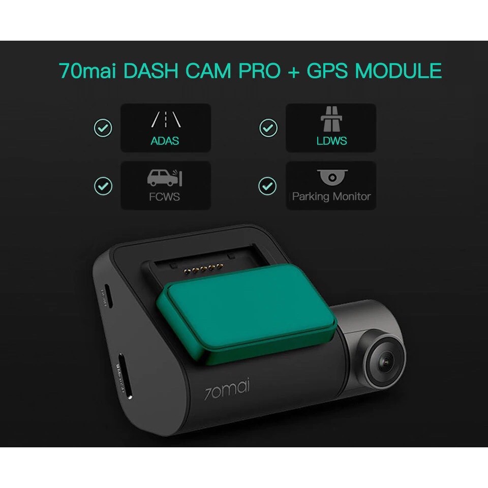 Camera Hành Trình Xiaomi 70mai Dash Camera Pro - Bản Quốc tế - Fullbox