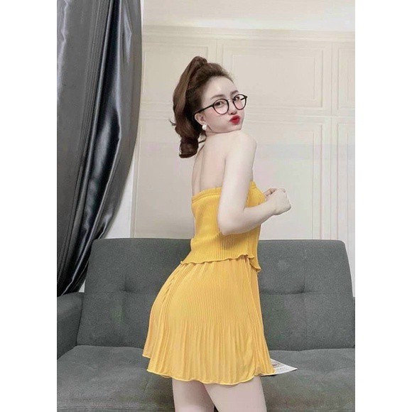 Set hai dây dập ly bèo nhọn siêu dễ thương hình thật trải sàn